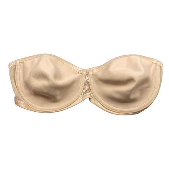 Lily of France Other - Sold 🎈 Lily of France Strapless bra 36C Style 2111117 underwire beige